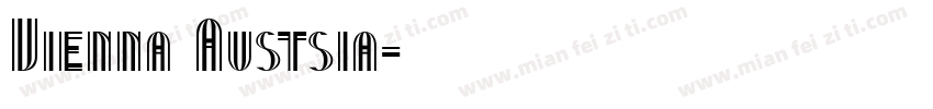 Vienna Austsia字体转换